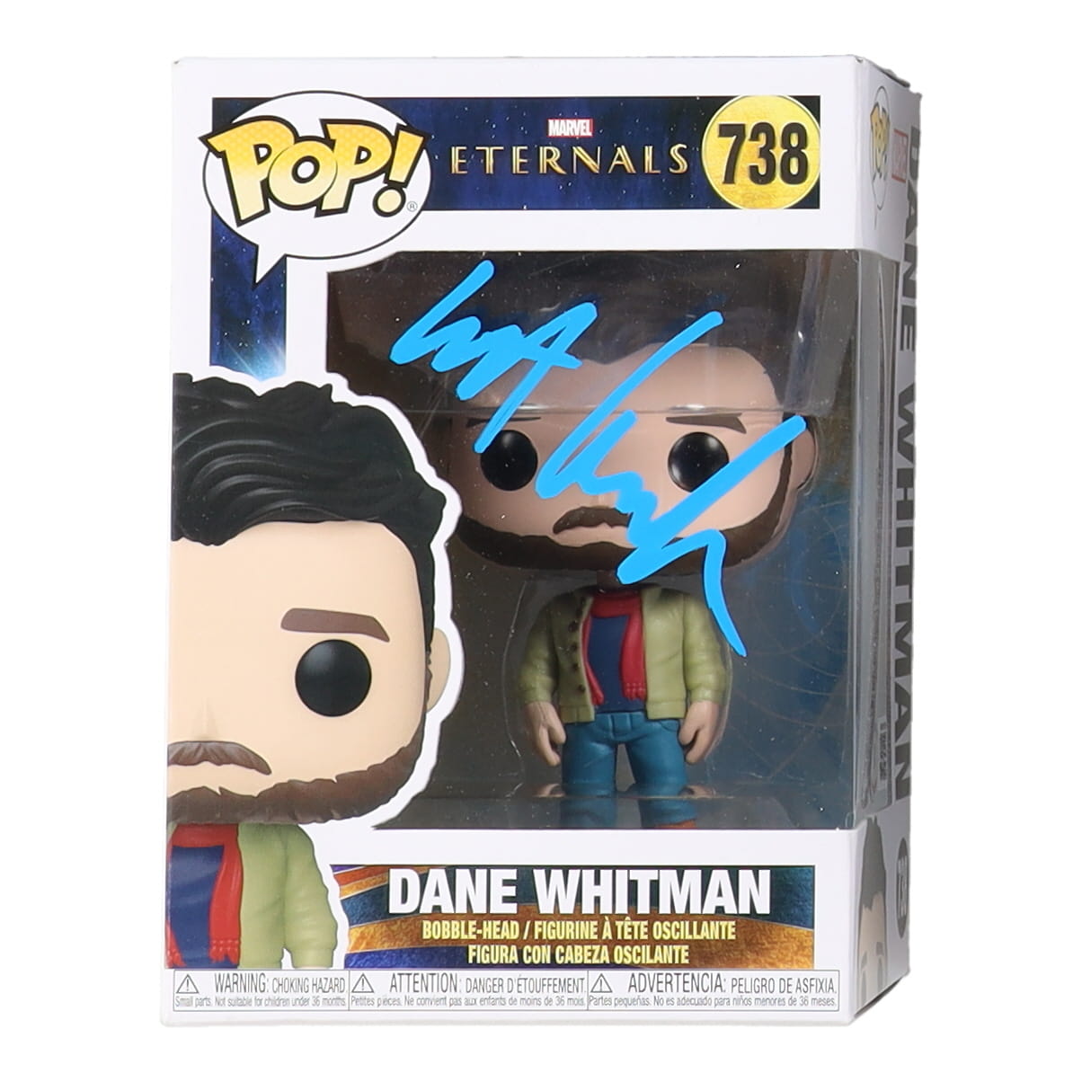 Kit Harington Signed "Eternals" #738 Dane Whitman Funko Pop! Figure (Beckett) at PristineAuction.com Kit Harington Signed "Eternals" #738 Dane Whitman Funko Pop! Figure (Beckett) at PristineAuction.com