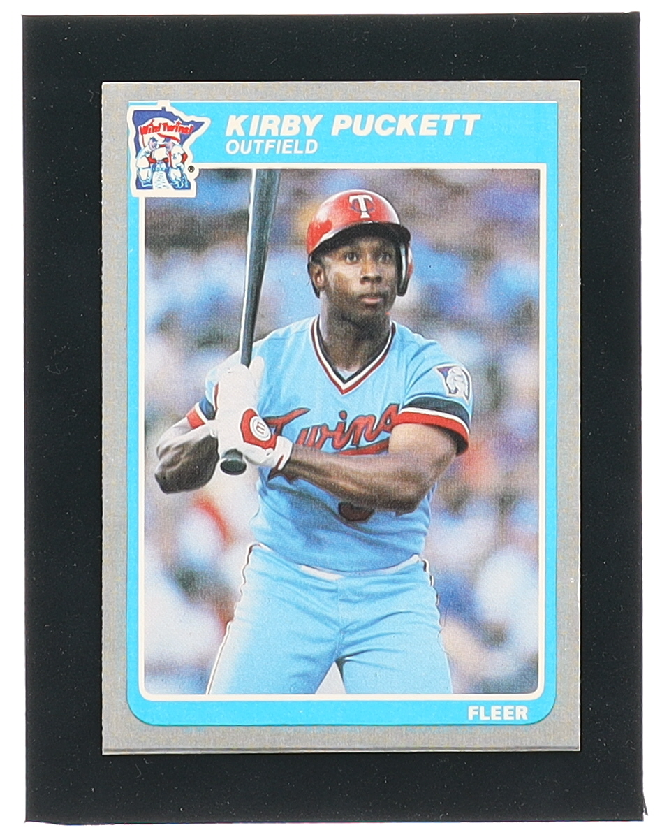 Kirby Puckett 1985 Fleer #286 RC at PristineAuction.com Kirby Puckett 1985 Fleer #286 RC at PristineAuction.com