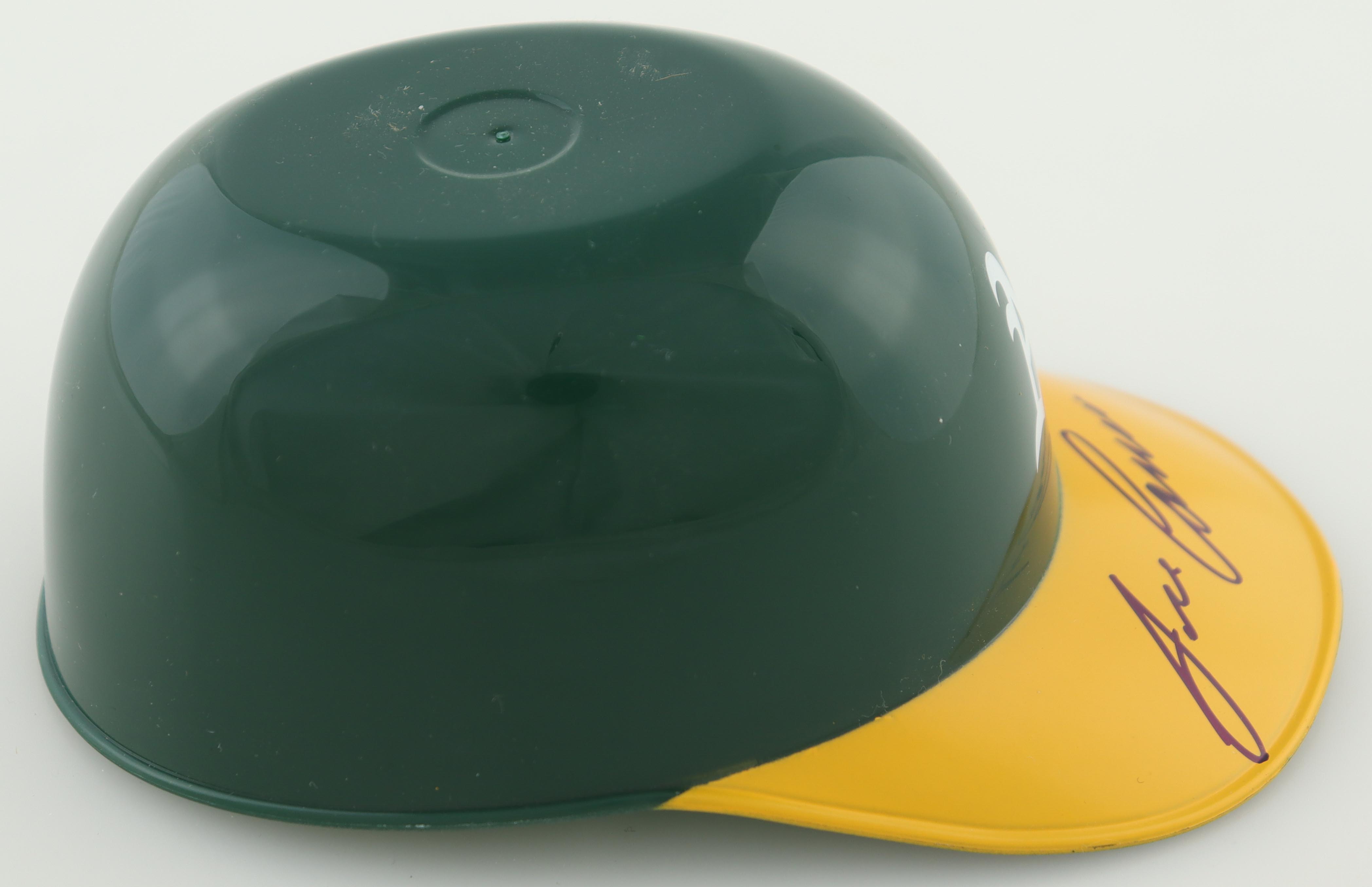 Jose Canseco Signed Athletics Mini Batting Helmet (PSA) at PristineAuction.com Jose Canseco Signed Athletics Mini Batting Helmet (PSA) at PristineAuction.com