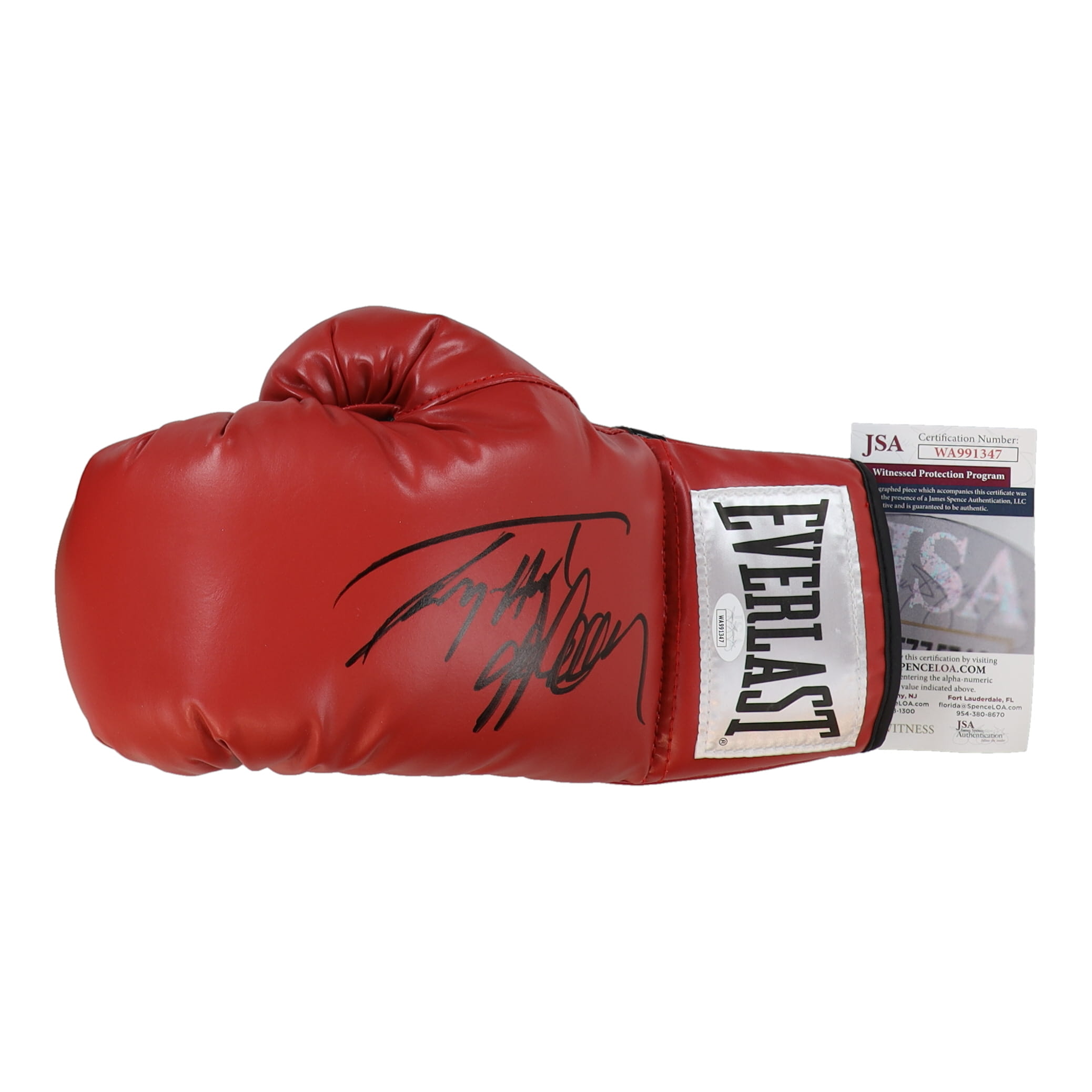 Larry Holmes & Gerry Cooney Signed Everlast Boxing Glove (JSA) at PristineAuction.com Larry Holmes & Gerry Cooney Signed Everlast Boxing Glove (JSA) at PristineAuction.com