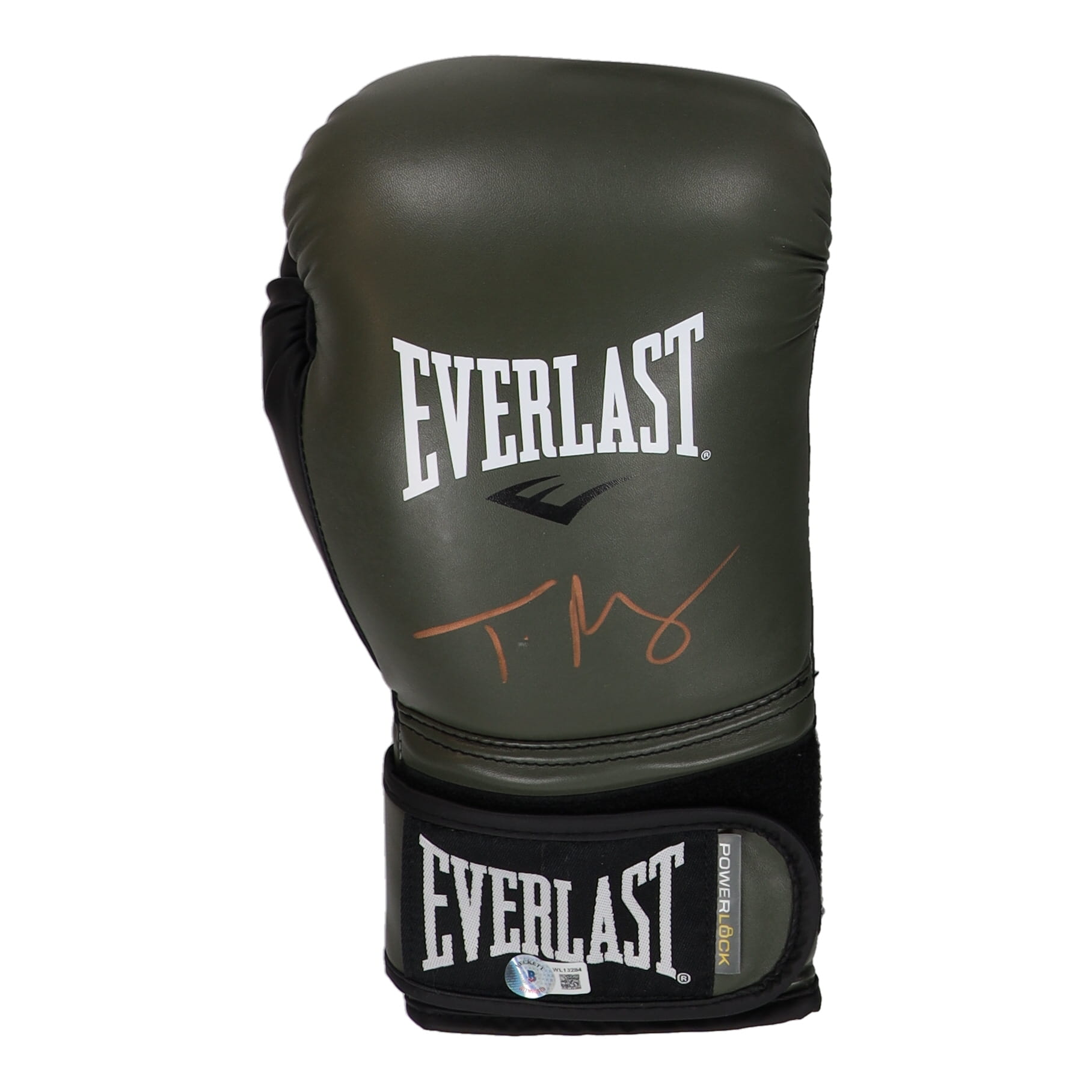 Tyson Fury Signed Everlast Boxing Glove (Beckett) at PristineAuction.com Tyson Fury Signed Everlast Boxing Glove (Beckett) at PristineAuction.com