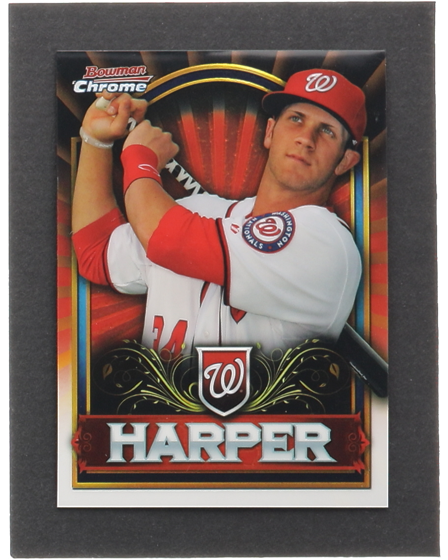Bryce Harper 2011 Bowman Chrome Bryce Harper Retail Exclusive #BCE1R Red RC at PristineAuction.com Bryce Harper 2011 Bowman Chrome Bryce Harper Retail Exclusive #BCE1R Red RC at PristineAuction.com