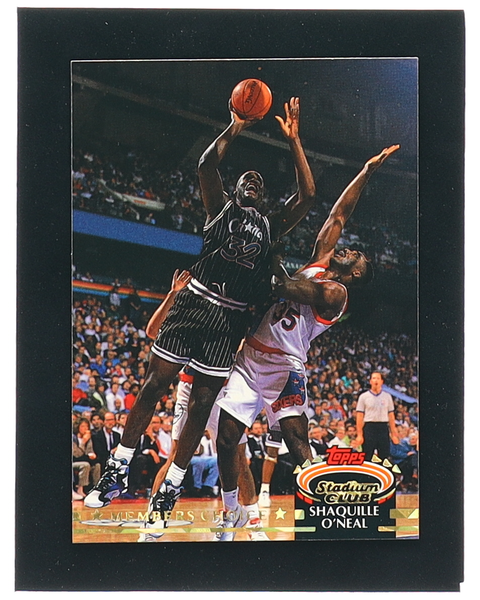 Shaquille O'Neal 1992-93 Stadium Club #201 MC RC at PristineAuction.com Shaquille O'Neal 1992-93 Stadium Club #201 MC RC at PristineAuction.com