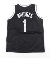 Mikal Bridges Signed Jersey Inscribed "Brooklyn Bridges" (PSA & USA SM) at PristineAuction.com
