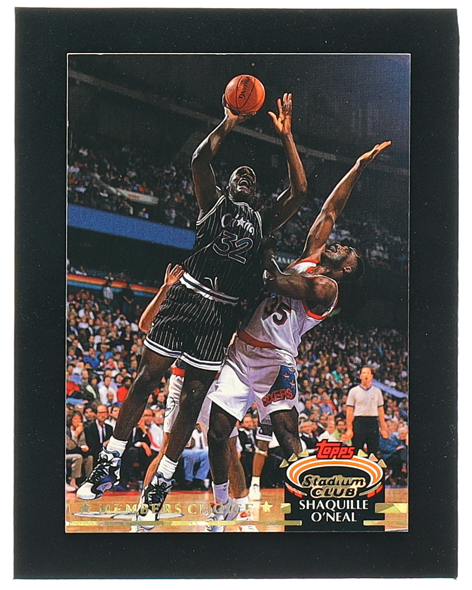 Shaquille O'Neal 1992-93 Stadium Club #201 MC RC at PristineAuction.com Shaquille O'Neal 1992-93 Stadium Club #201 MC RC at PristineAuction.com