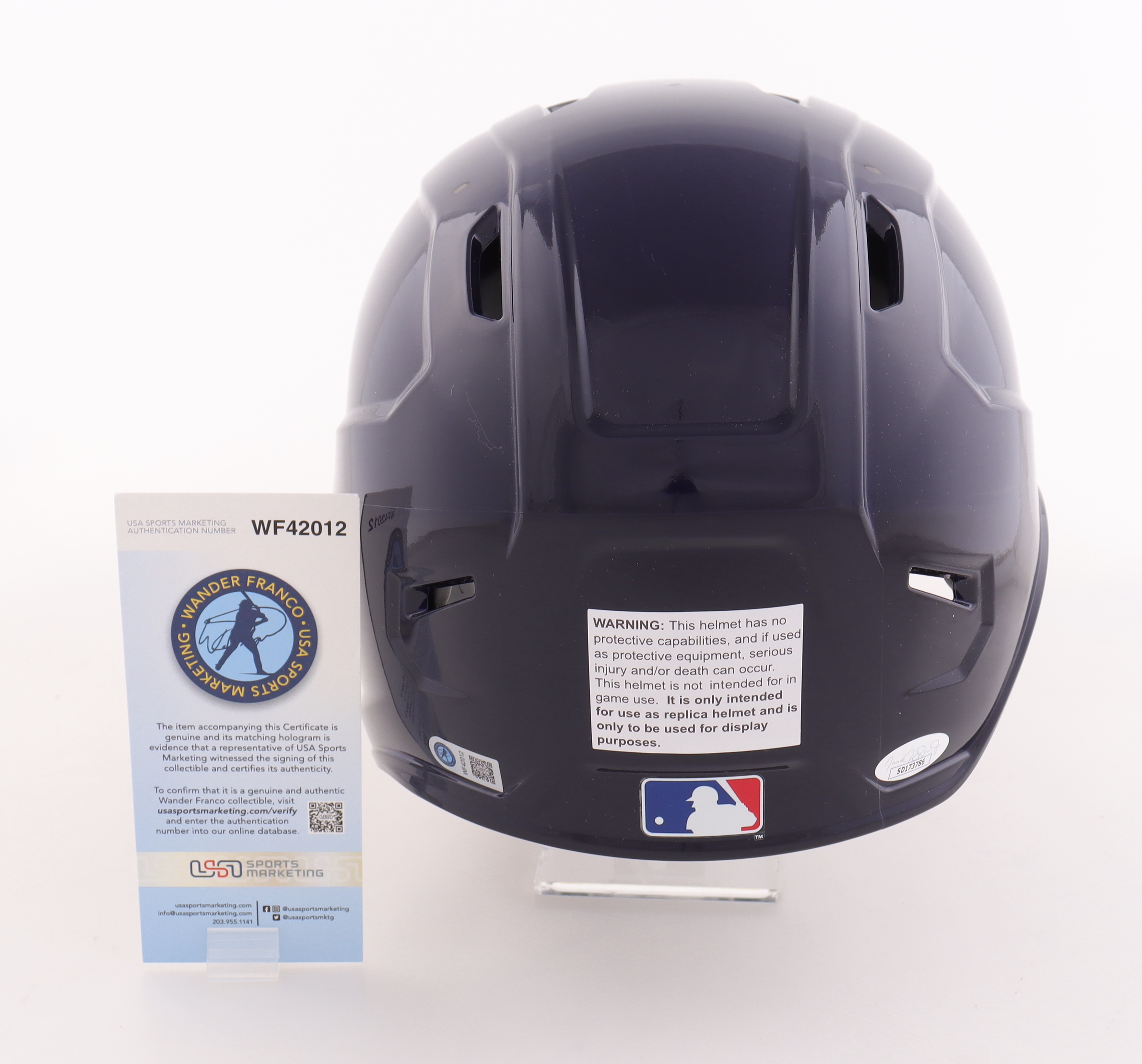 Wander Franco Signed Rays Full-Size Batting Helmet (JSA & Franco) at PristineAuction.com Wander Franco Signed Rays Full-Size Batting Helmet (JSA & Franco) at PristineAuction.com