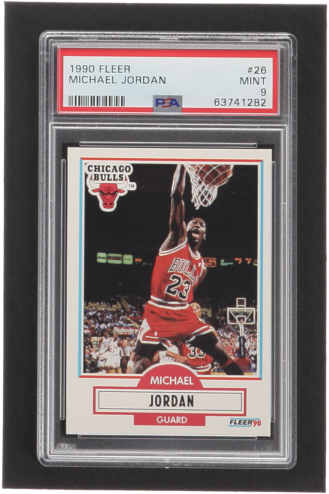 Michael Jordan 1990-91 Fleer #26 (PSA 9) at PristineAuction.com Michael Jordan 1990-91 Fleer #26 (PSA 9) at PristineAuction.com
