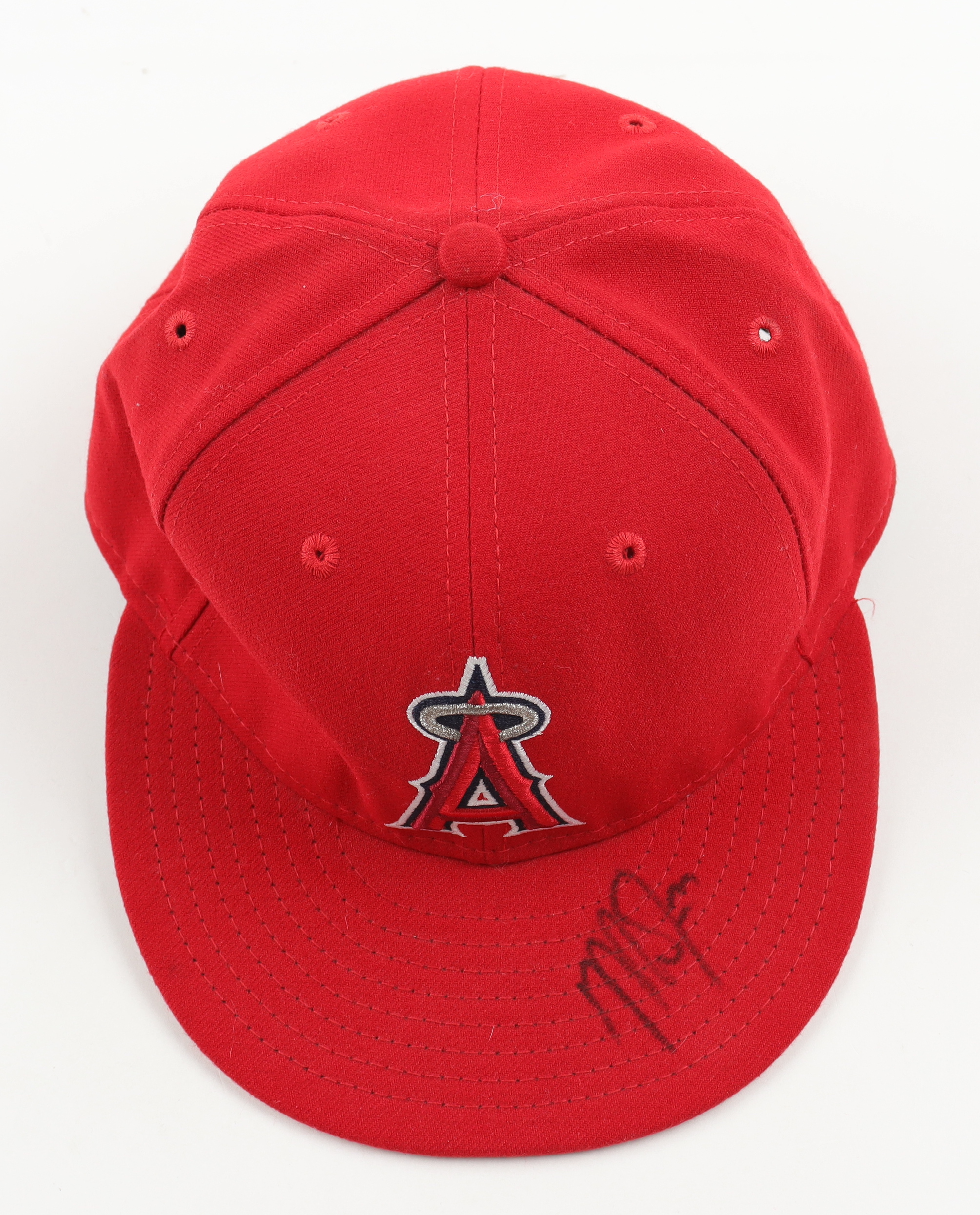 Mike Trout Signed Angels Hat (PSA) at PristineAuction.com Mike Trout Signed Angels Hat (PSA) at PristineAuction.com