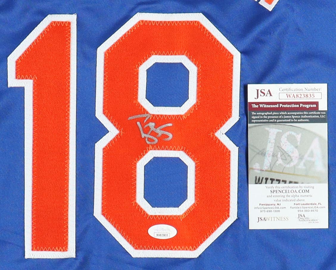 Darryl Strawberry Signed Jersey (JSA) at PristineAuction.com Darryl Strawberry Signed Jersey (JSA) at PristineAuction.com