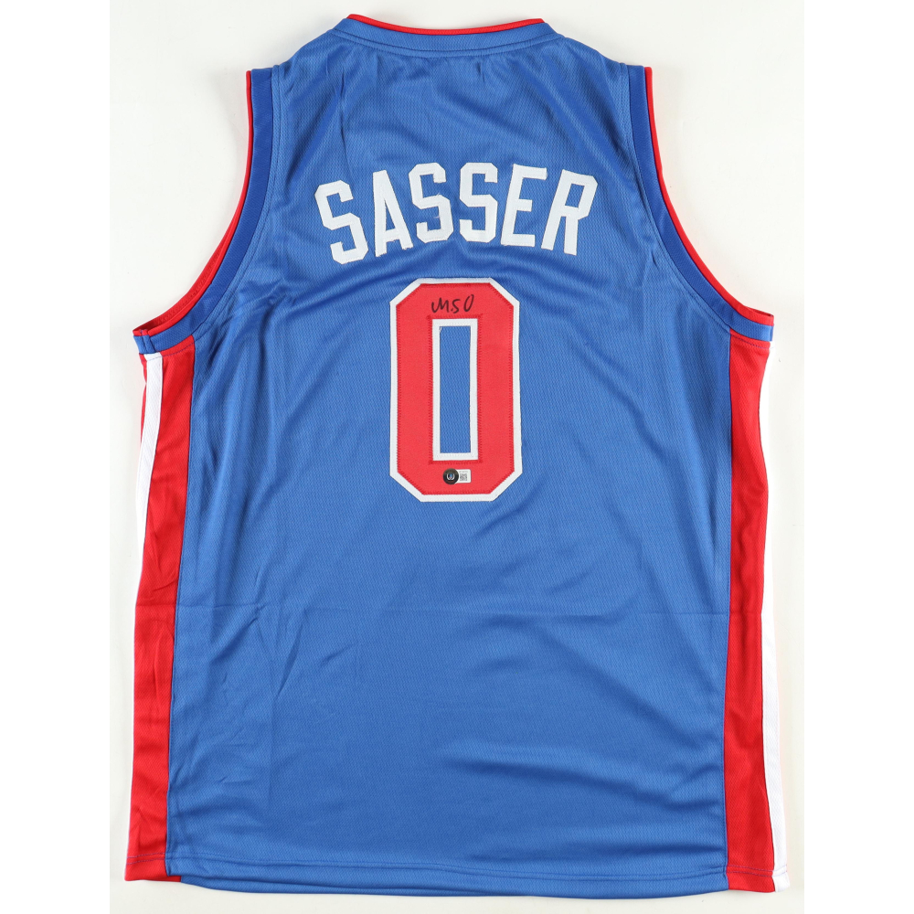 Marcus Sasser Signed Jersey (Beckett) Pristine Auction