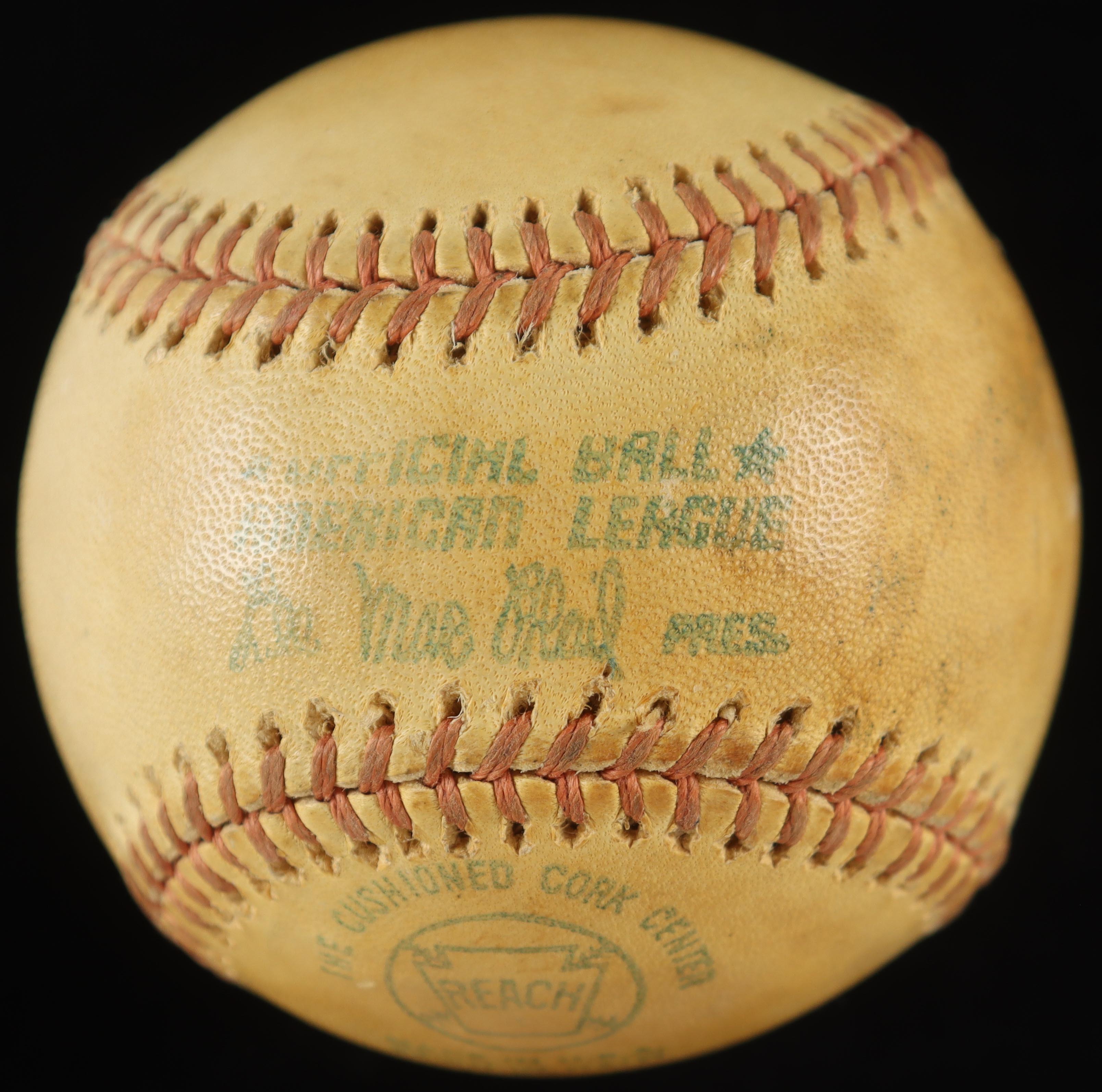 Joe DiMaggio Signed OAL Baseball In Display Case (JSA) at PristineAuction.com Joe DiMaggio Signed OAL Baseball In Display Case (JSA) at PristineAuction.com