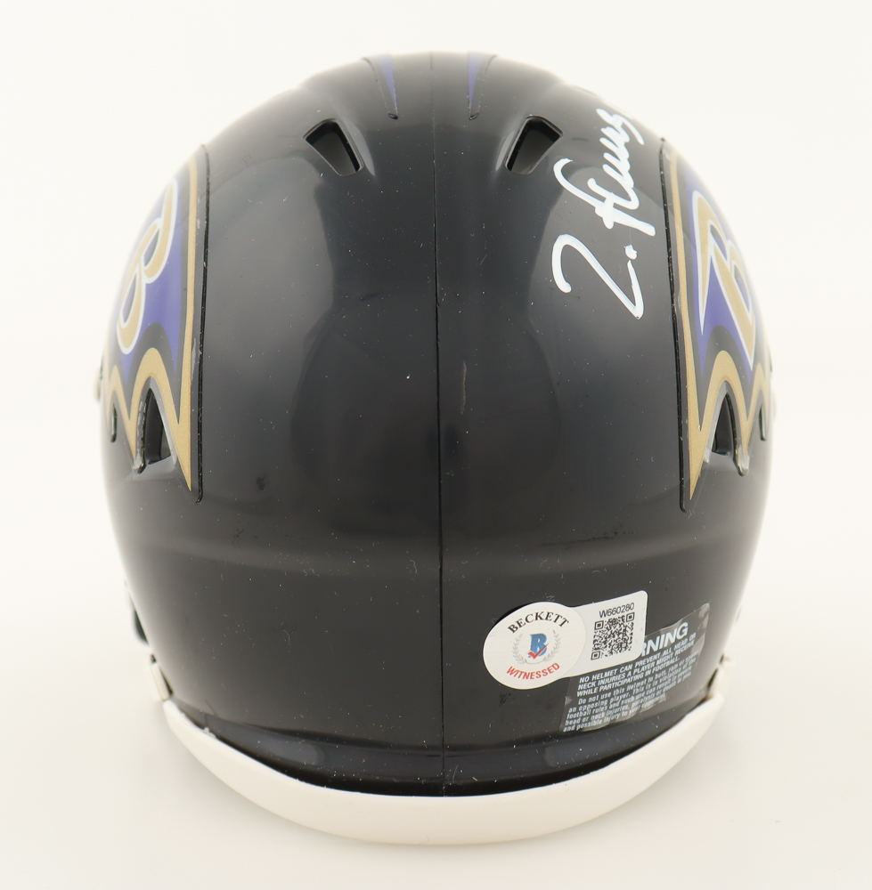 Zay Flowers Signed Ravens Speed Mini Helmet (Beckett) at PristineAuction.com Zay Flowers Signed Ravens Speed Mini Helmet (Beckett) at PristineAuction.com