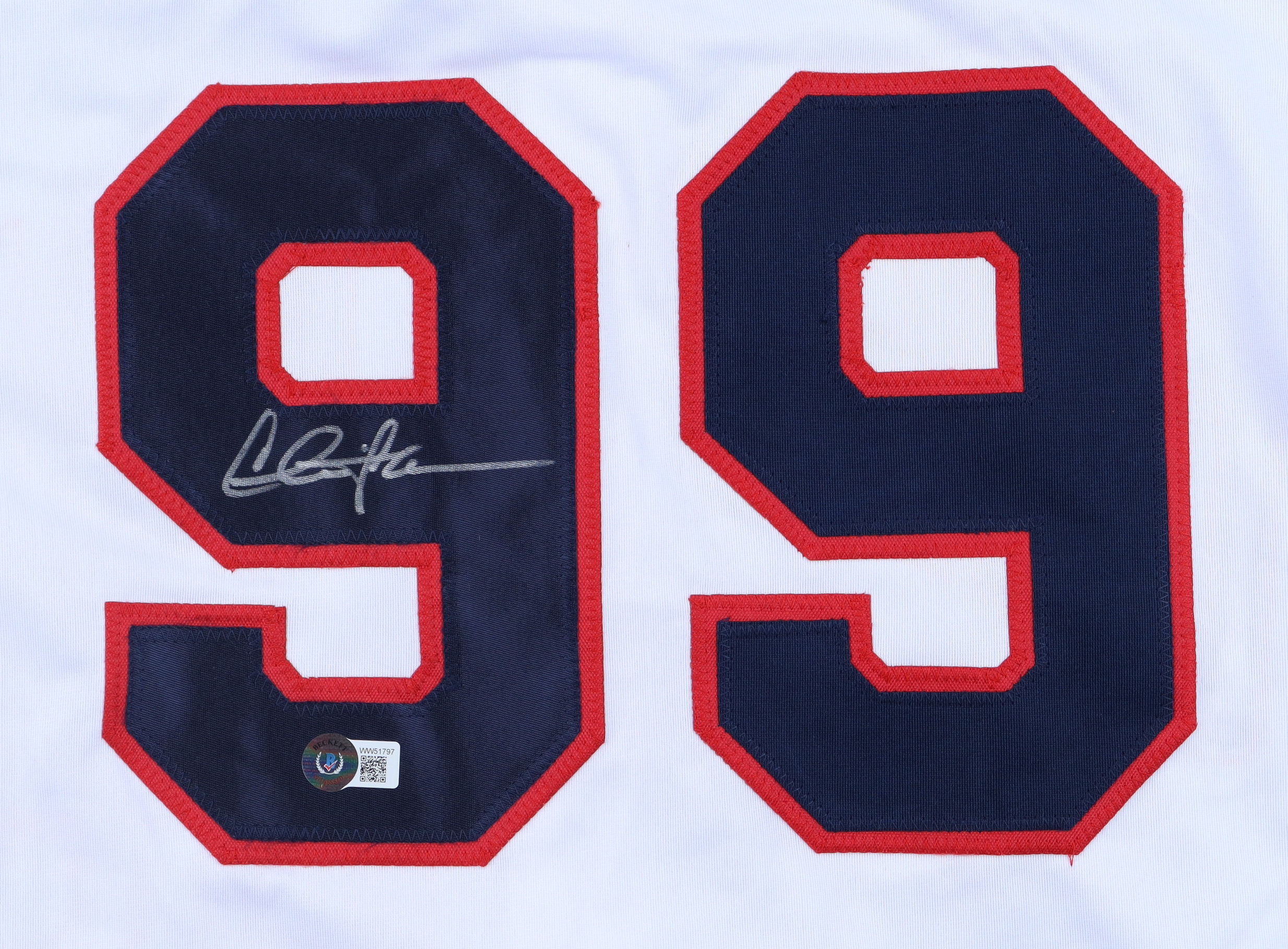 Charlie Sheen Signed Jersey (Beckett) at PristineAuction.com Charlie Sheen Signed Jersey (Beckett) at PristineAuction.com