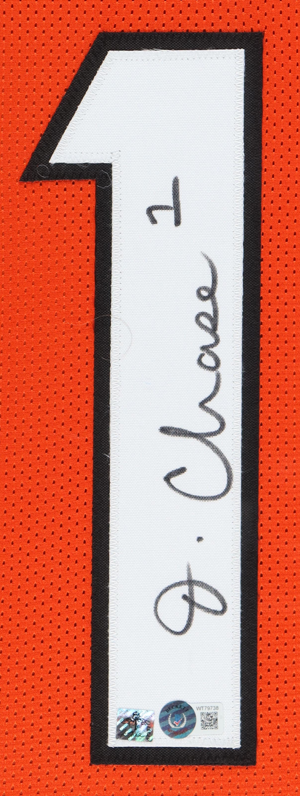 Ja'Marr Chase Signed Custom Framed Bengals Jersey Display (Beckett) at PristineAuction.com Ja'Marr Chase Signed Custom Framed Bengals Jersey Display (Beckett) at PristineAuction.com