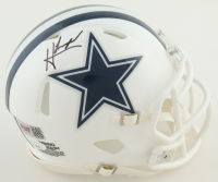 Hunter Luepke Signed Cowboys Speed Mini Helmet (JSA) at PristineAuction.com