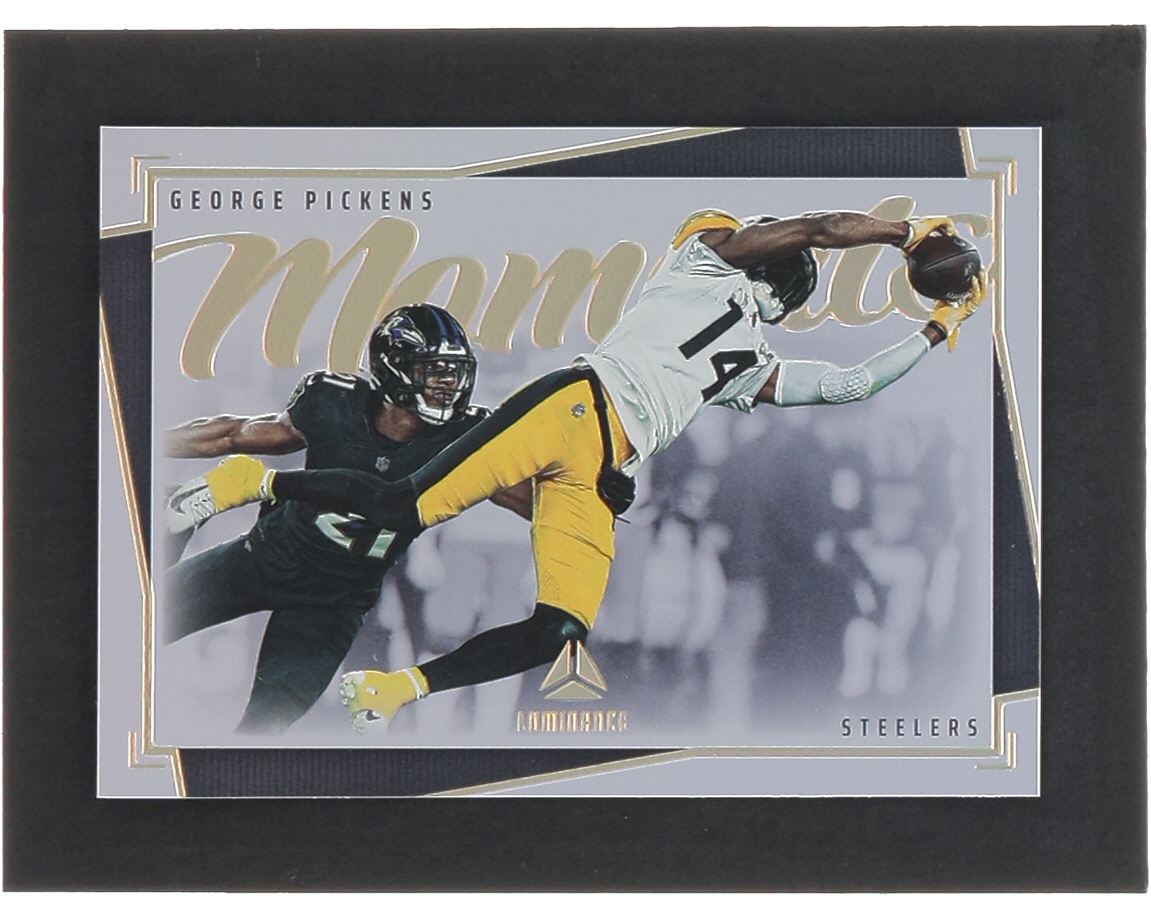 George Pickens 2023 Panini Luminance Moments #18 at PristineAuction.com George Pickens 2023 Panini Luminance Moments #18 at PristineAuction.com