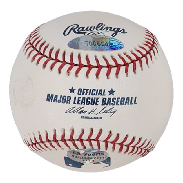 Jerome Walton Signed OML Baseball Inscribed "1989 NL R.O.Y." (TriStar) at PristineAuction.com Jerome Walton Signed OML Baseball Inscribed "1989 NL R.O.Y." (TriStar) at PristineAuction.com