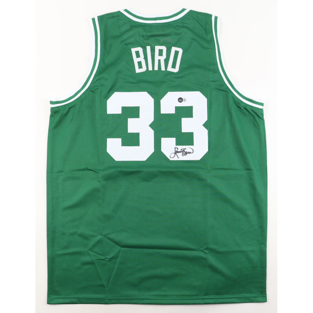 Larry Bird Signed Jersey (Beckett) at PristineAuction.com