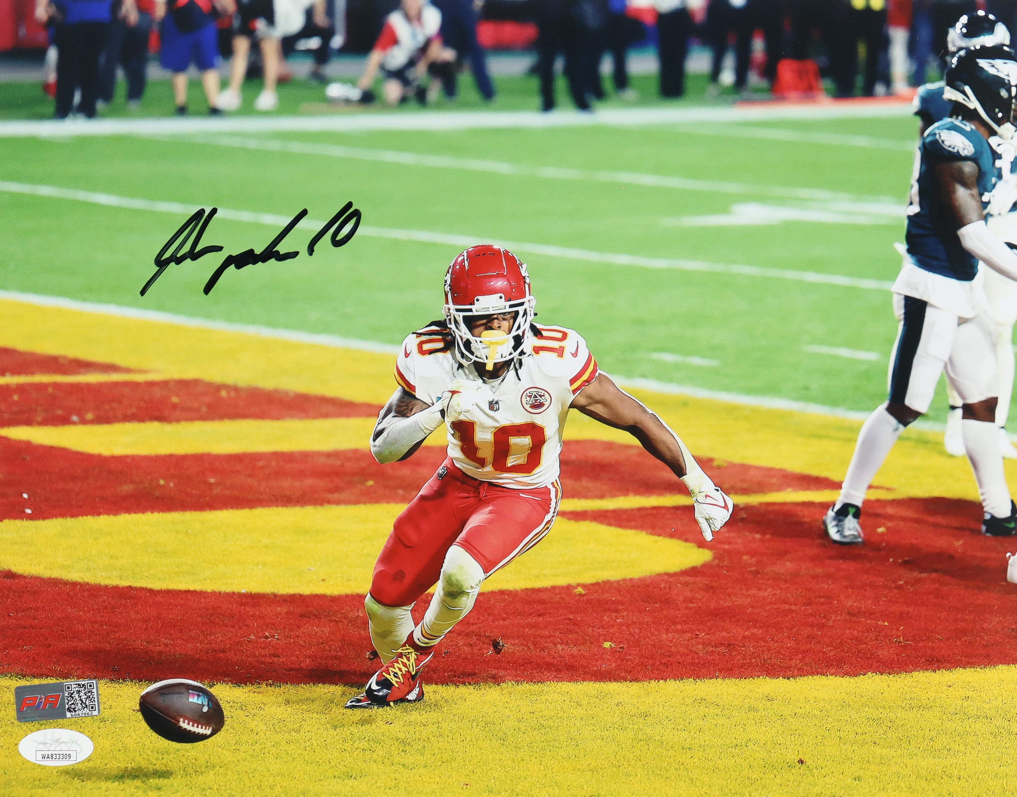Isiah Pacheco Signed Chiefs 11x14 Photo (JSA) at PristineAuction.com Isiah Pacheco Signed Chiefs 11x14 Photo (JSA) at PristineAuction.com
