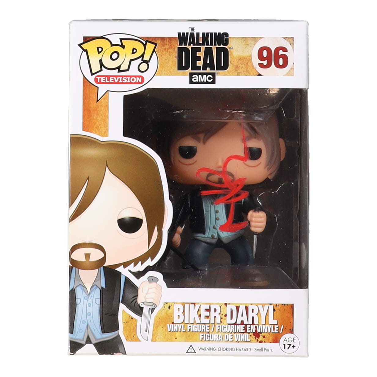Norman Reedus Signed "The Walking Dead" #96 Biker Daryl Funko Pop! Vinyl Figure (AutographCOA) at PristineAuction.com Norman Reedus Signed "The Walking Dead" #96 Biker Daryl Funko Pop! Vinyl Figure (AutographCOA) at PristineAuction.com
