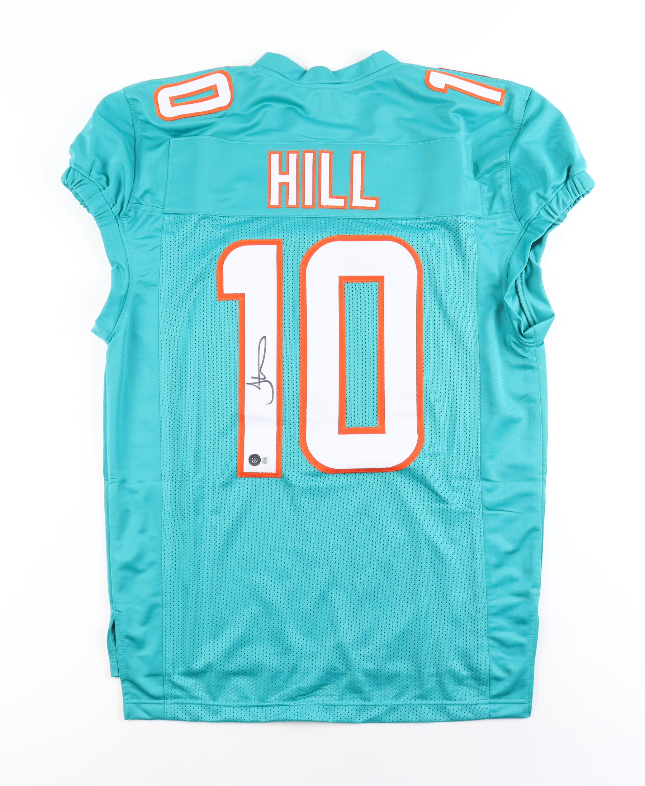 Tyreek Hill Signed Jersey (Beckett) at PristineAuction.com Tyreek Hill Signed Jersey (Beckett) at PristineAuction.com