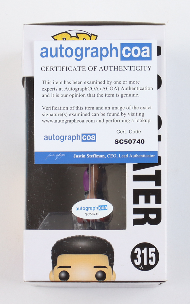 Mario Lopez Signed "Saved By The Bell" #315 A. C. Slater Funko Pop! Vinyl Figure (AutographCOA) at PristineAuction.com Mario Lopez Signed "Saved By The Bell" #315 A. C. Slater Funko Pop! Vinyl Figure (AutographCOA) at PristineAuction.com