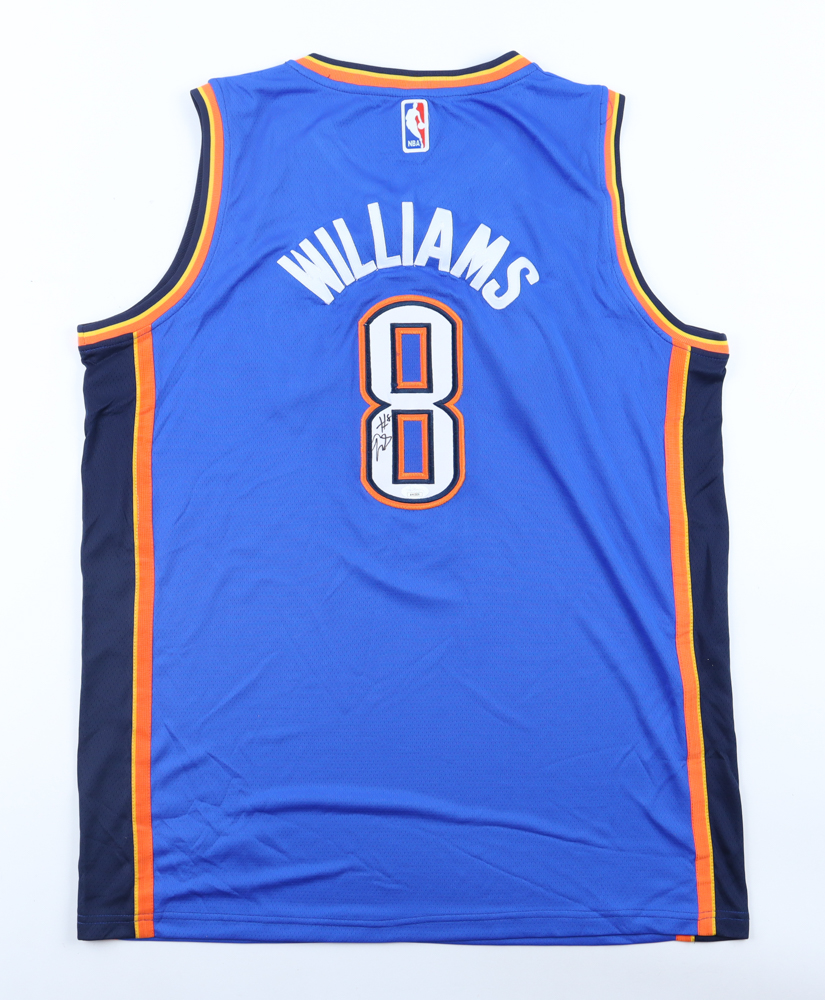 Jalen Williams Signed Jersey (JSA) at PristineAuction.com Jalen Williams Signed Jersey (JSA) at PristineAuction.com