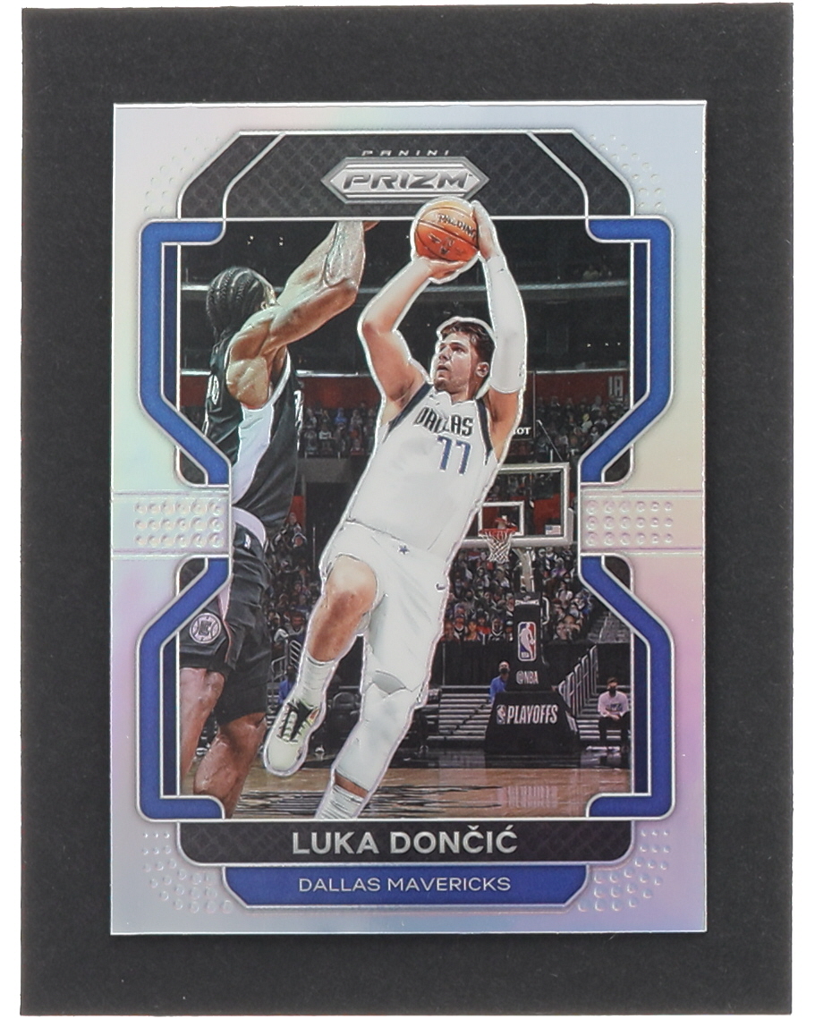 Luka Doncic 2021-22 Panini Prizm Prizms Silver #223 at PristineAuction.com Luka Doncic 2021-22 Panini Prizm Prizms Silver #223 at PristineAuction.com
