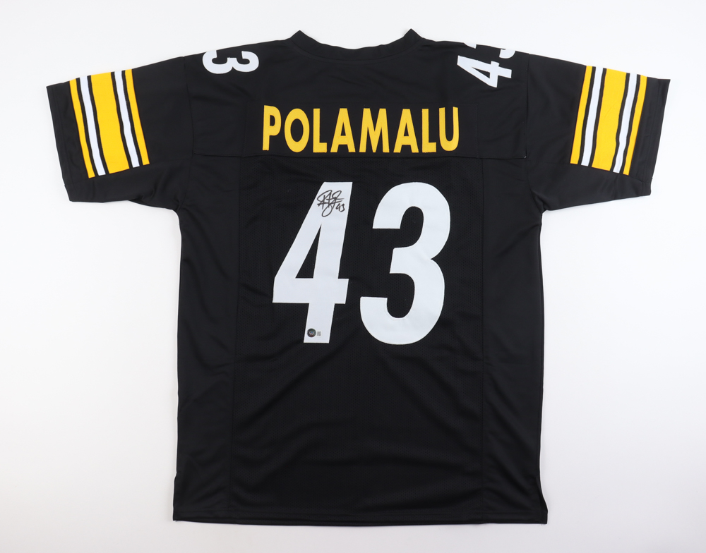 Troy Polamalu Signed Jersey (Beckett) at PristineAuction.com Troy Polamalu Signed Jersey (Beckett) at PristineAuction.com