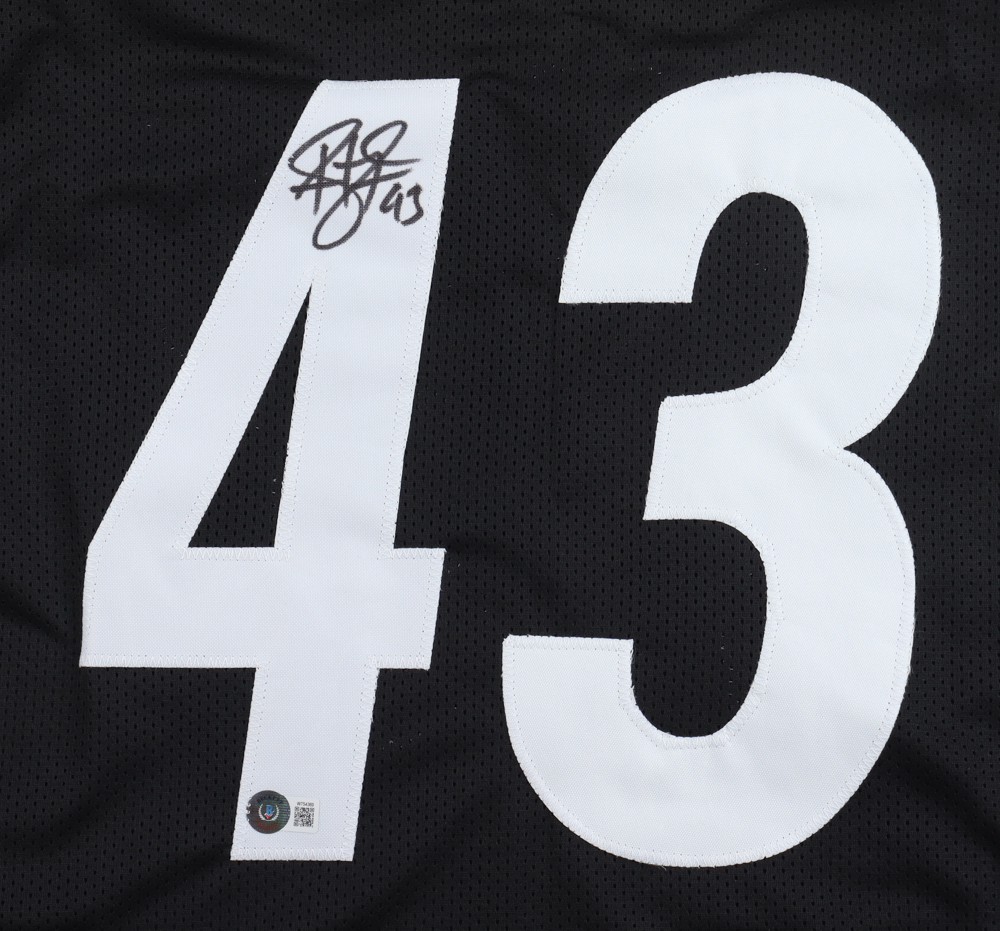 Troy Polamalu Signed Jersey (Beckett) at PristineAuction.com Troy Polamalu Signed Jersey (Beckett) at PristineAuction.com