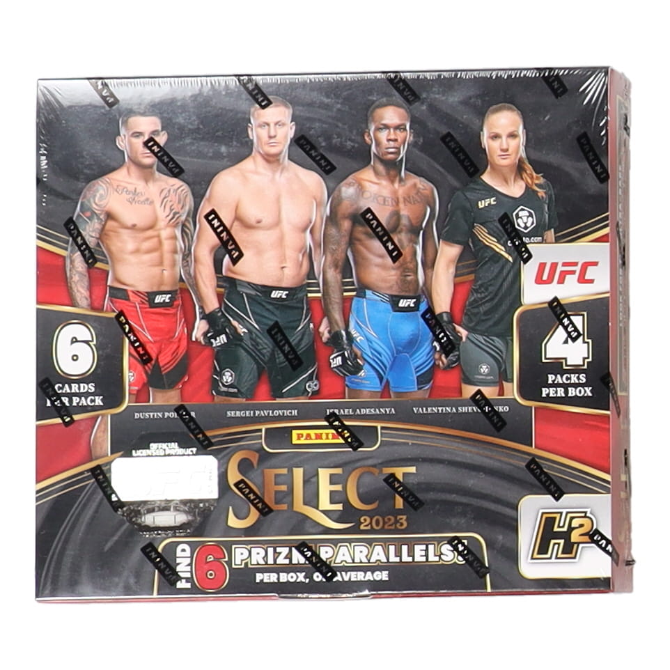 2023 Panini Select UFC Hobby Hybrid Box With (4) Packs at PristineAuction.com 2023 Panini Select UFC Hobby Hybrid Box With (4) Packs at PristineAuction.com