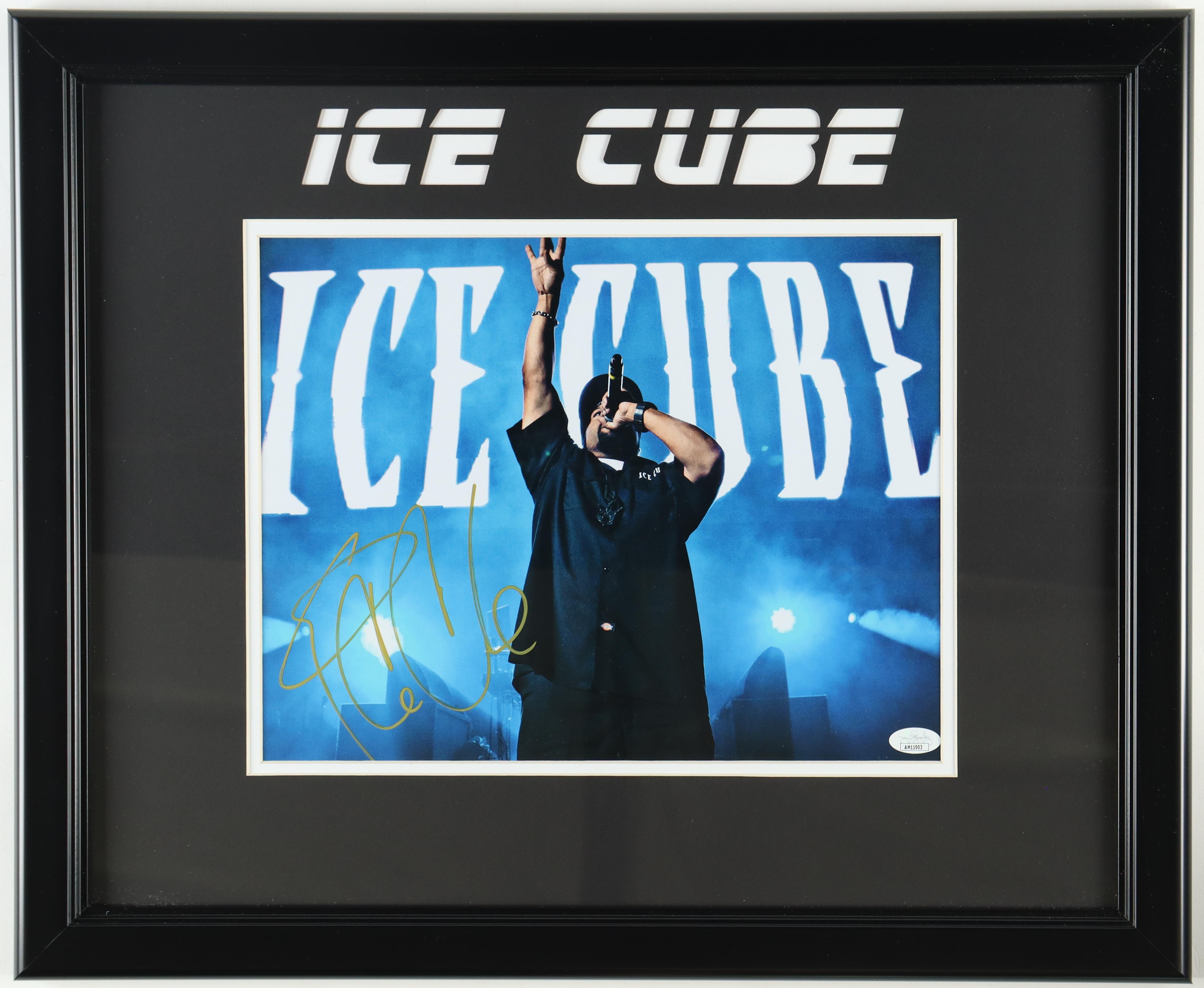 Ice Cube Signed Custom Framed Photo Display (JSA) at PristineAuction.com Ice Cube Signed Custom Framed Photo Display (JSA) at PristineAuction.com