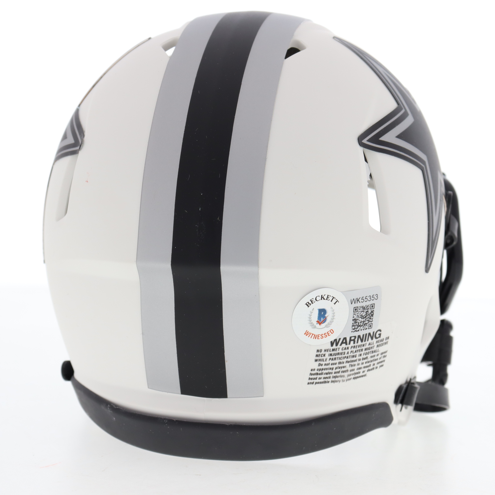 Dak Prescott Signed Cowboys Lunar Eclipse Alternate Speed Mini Helmet (Beckett) at PristineAuction.com Dak Prescott Signed Cowboys Lunar Eclipse Alternate Speed Mini Helmet (Beckett) at PristineAuction.com