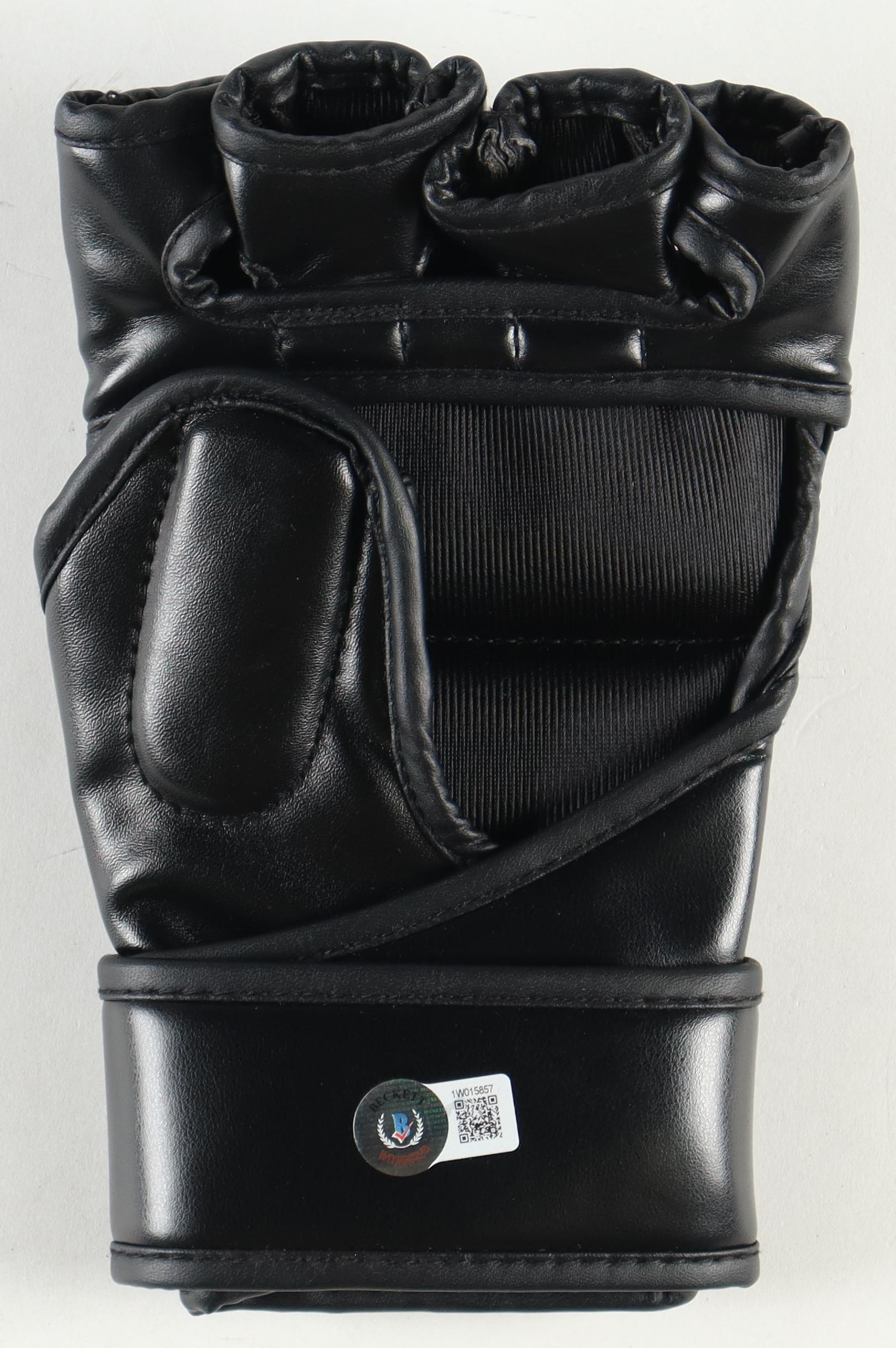 Bo Nickal Signed UFC Glove (Beckett) at PristineAuction.com Bo Nickal Signed UFC Glove (Beckett) at PristineAuction.com