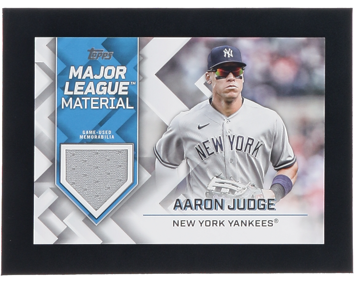 Aaron Judge 2022 Topps Major League Materials #MLMAJ at PristineAuction.com Aaron Judge 2022 Topps Major League Materials #MLMAJ at PristineAuction.com