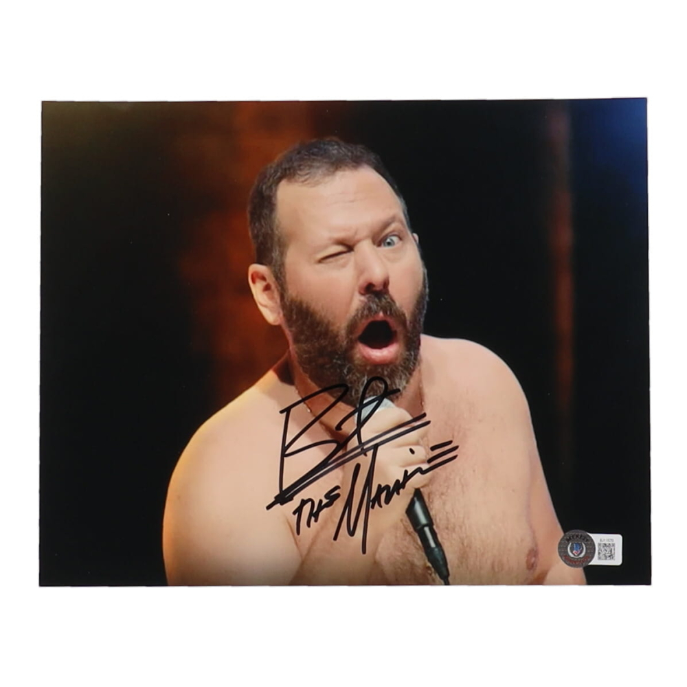 Bert Kreischer Signed 8x10 Photo Inscribed "The Machine" (Beckett
