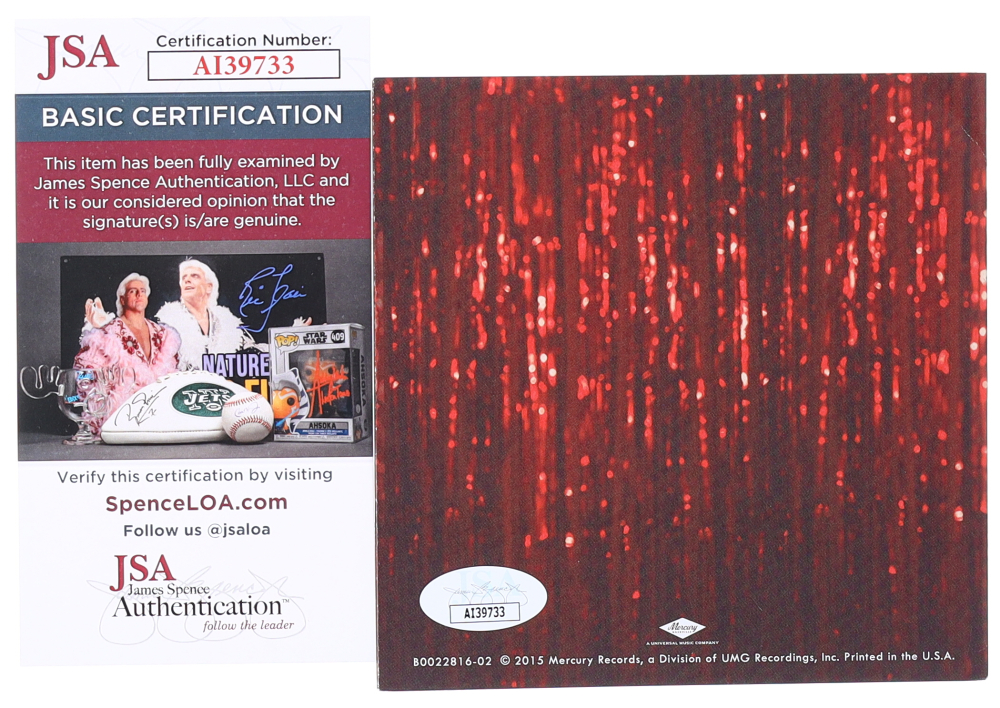 Kacey Musgraves Signed &ldquo;Pageant Material&rdquo; CD Album Cover (JSA