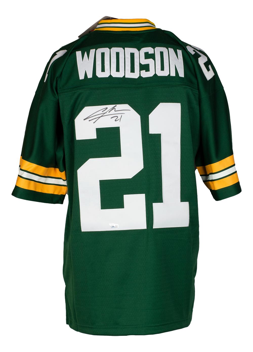 Charles Woodson Signed Packers Mitchell & Ness Jersey (Fanatics) at PristineAuction.com Charles Woodson Signed Packers Mitchell & Ness Jersey (Fanatics) at PristineAuction.com