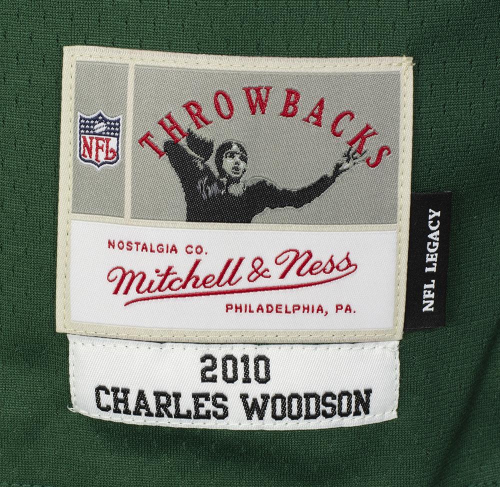 Charles Woodson Signed Packers Mitchell & Ness Jersey (Fanatics) at PristineAuction.com Charles Woodson Signed Packers Mitchell & Ness Jersey (Fanatics) at PristineAuction.com