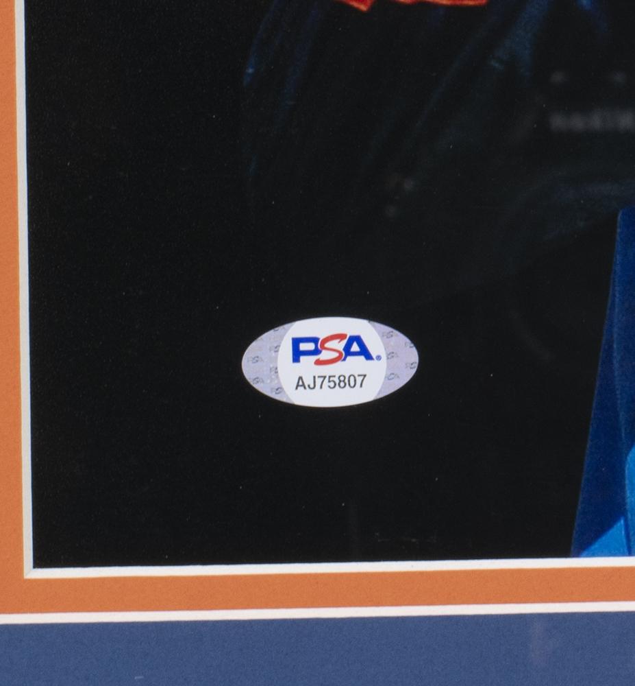 Kevin Durant Signed Thunder Custom Framed Photo (PSA) at PristineAuction.com Kevin Durant Signed Thunder Custom Framed Photo (PSA) at PristineAuction.com