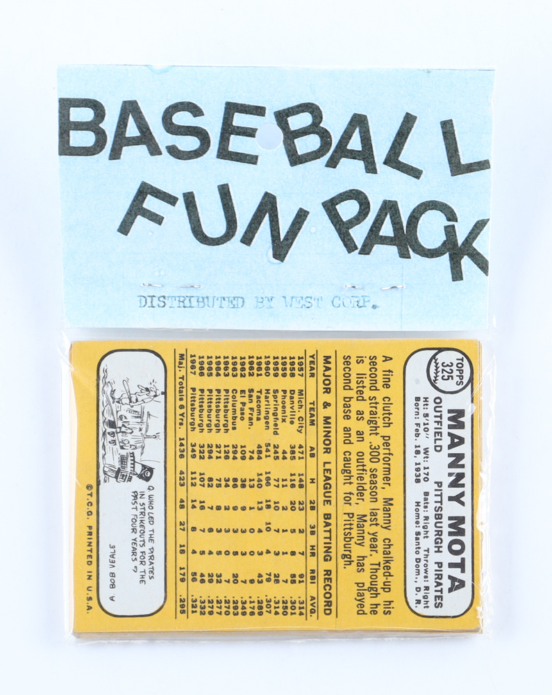 1968 Topps Baseball Fun Pack with (10) Cards | Pristine Auction