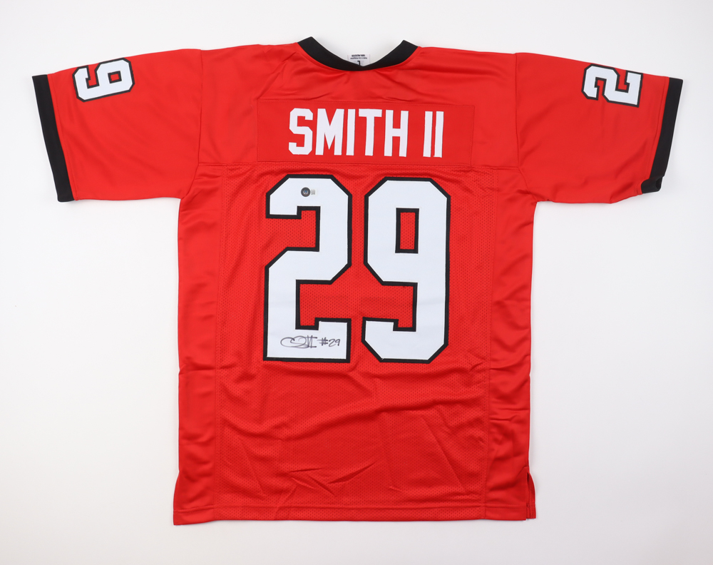 Christopher Smith II Signed Jersey (Beckett) at PristineAuction.com Christopher Smith II Signed Jersey (Beckett) at PristineAuction.com