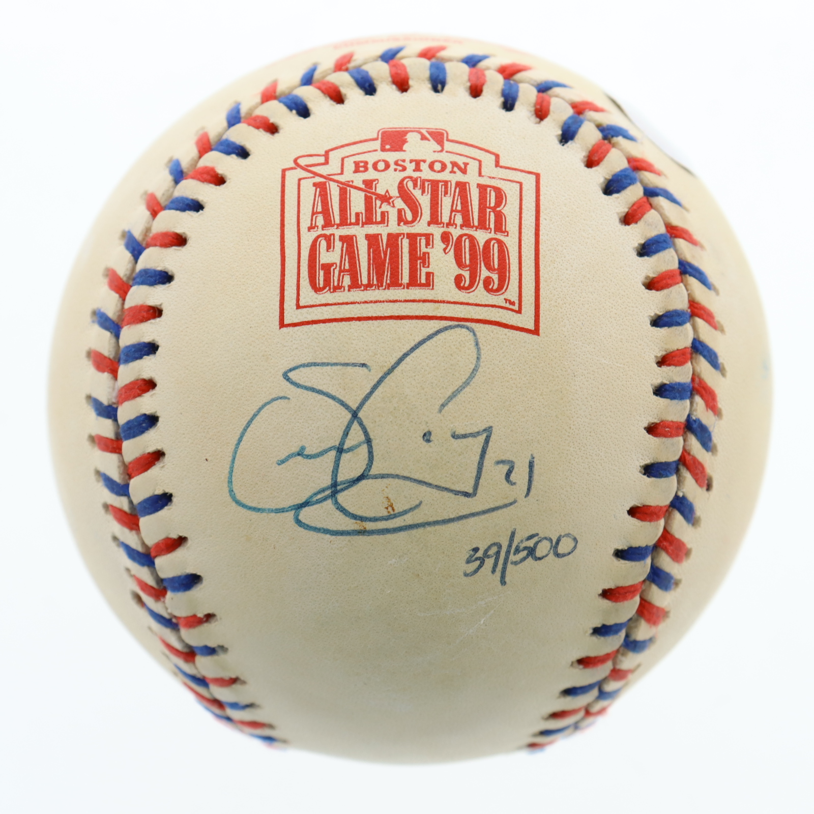 Sean Casey Signed 1999 All-Star Game Logo Baseball (Beckett) at PristineAuction.com Sean Casey Signed 1999 All-Star Game Logo Baseball (Beckett) at PristineAuction.com