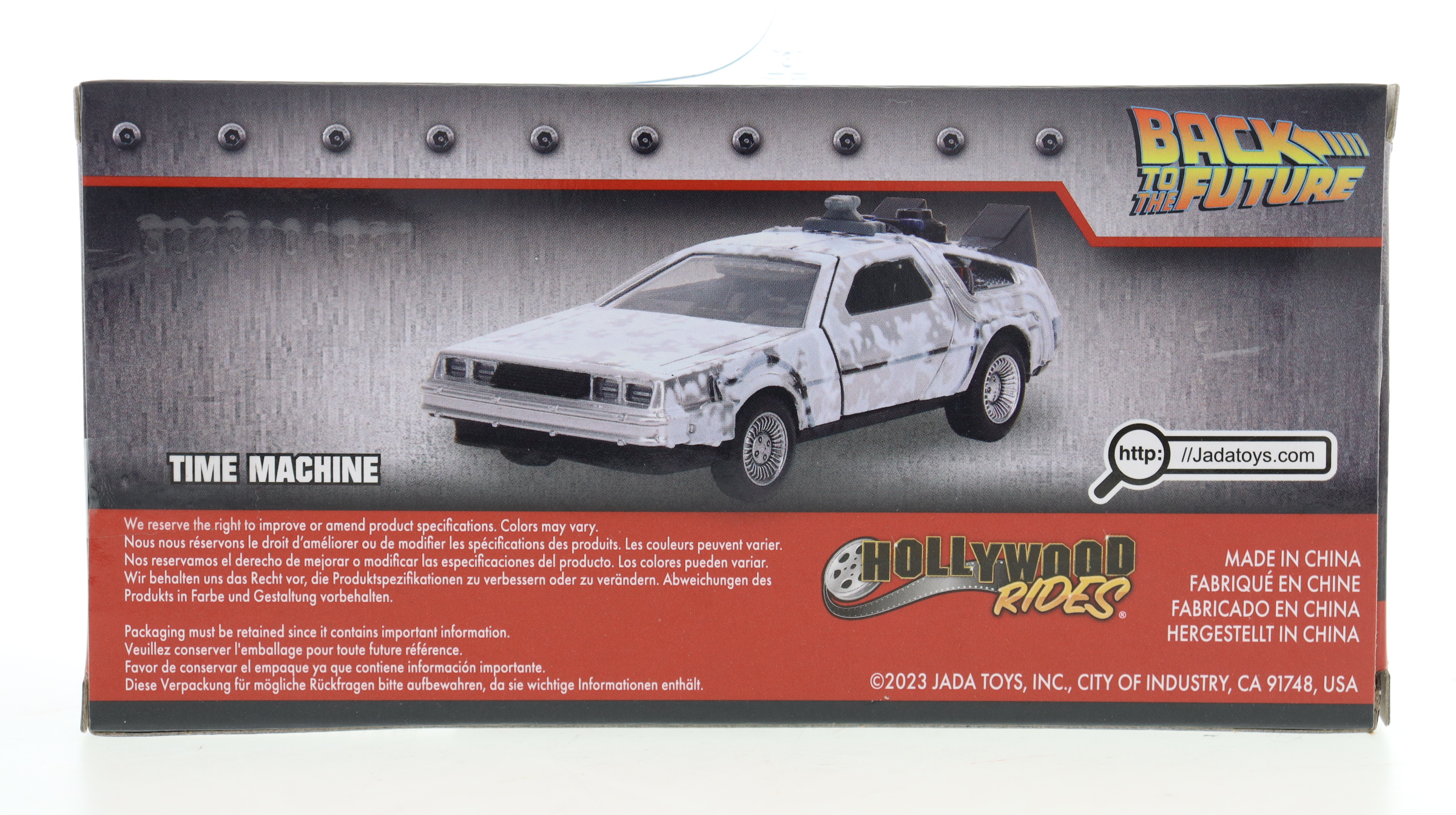 Claudia Wells Signed "Back to the Future" DeLorean Time Machine 1:32 Scale Die Cast Car (Beckett) at PristineAuction.com Claudia Wells Signed "Back to the Future" DeLorean Time Machine 1:32 Scale Die Cast Car (Beckett) at PristineAuction.com