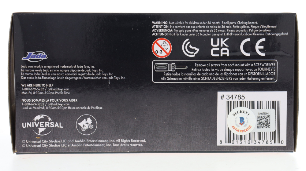 Claudia Wells Signed "Back to the Future" DeLorean Time Machine 132