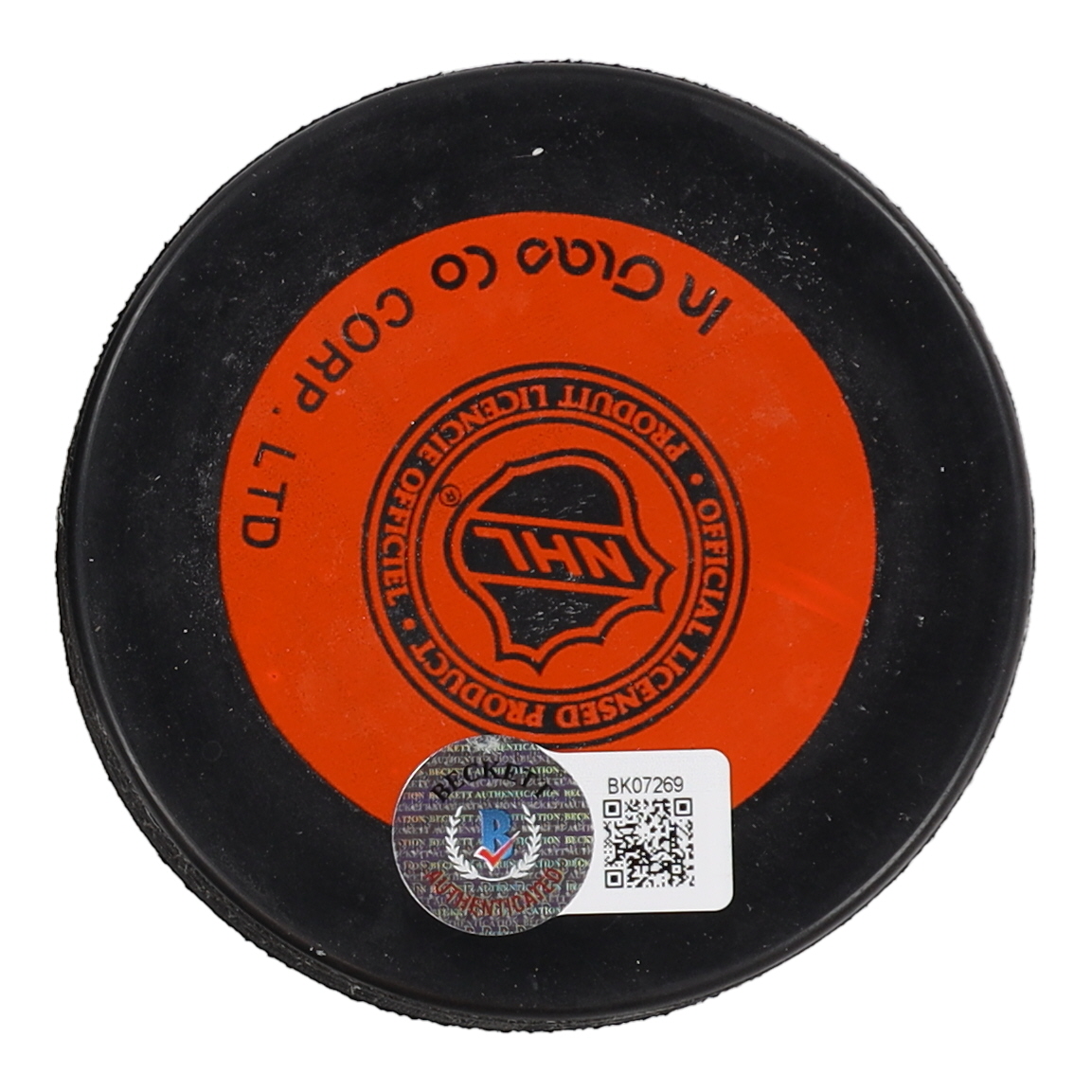 Daniel Alfredsson Signed Senators Logo Hockey Puck (Beckett) at PristineAuction.com Daniel Alfredsson Signed Senators Logo Hockey Puck (Beckett) at PristineAuction.com