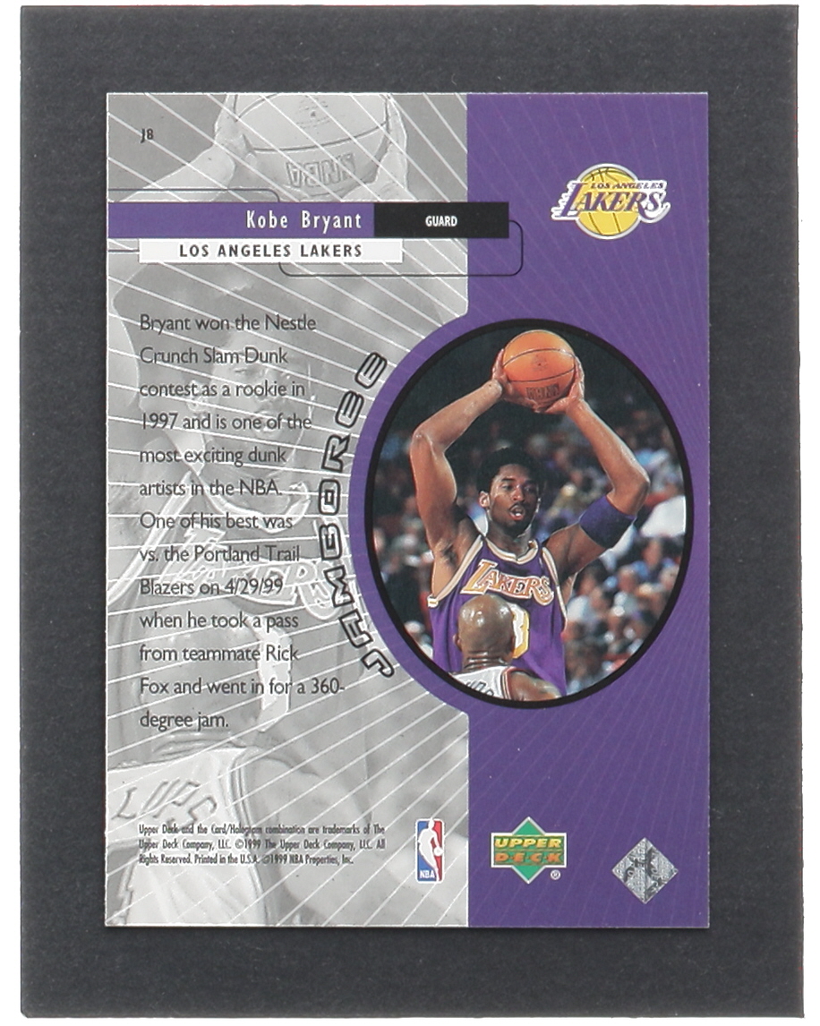 Kobe Bryant 1999-00 Upper Deck Jamboree #J8 at PristineAuction.com Kobe Bryant 1999-00 Upper Deck Jamboree #J8 at PristineAuction.com