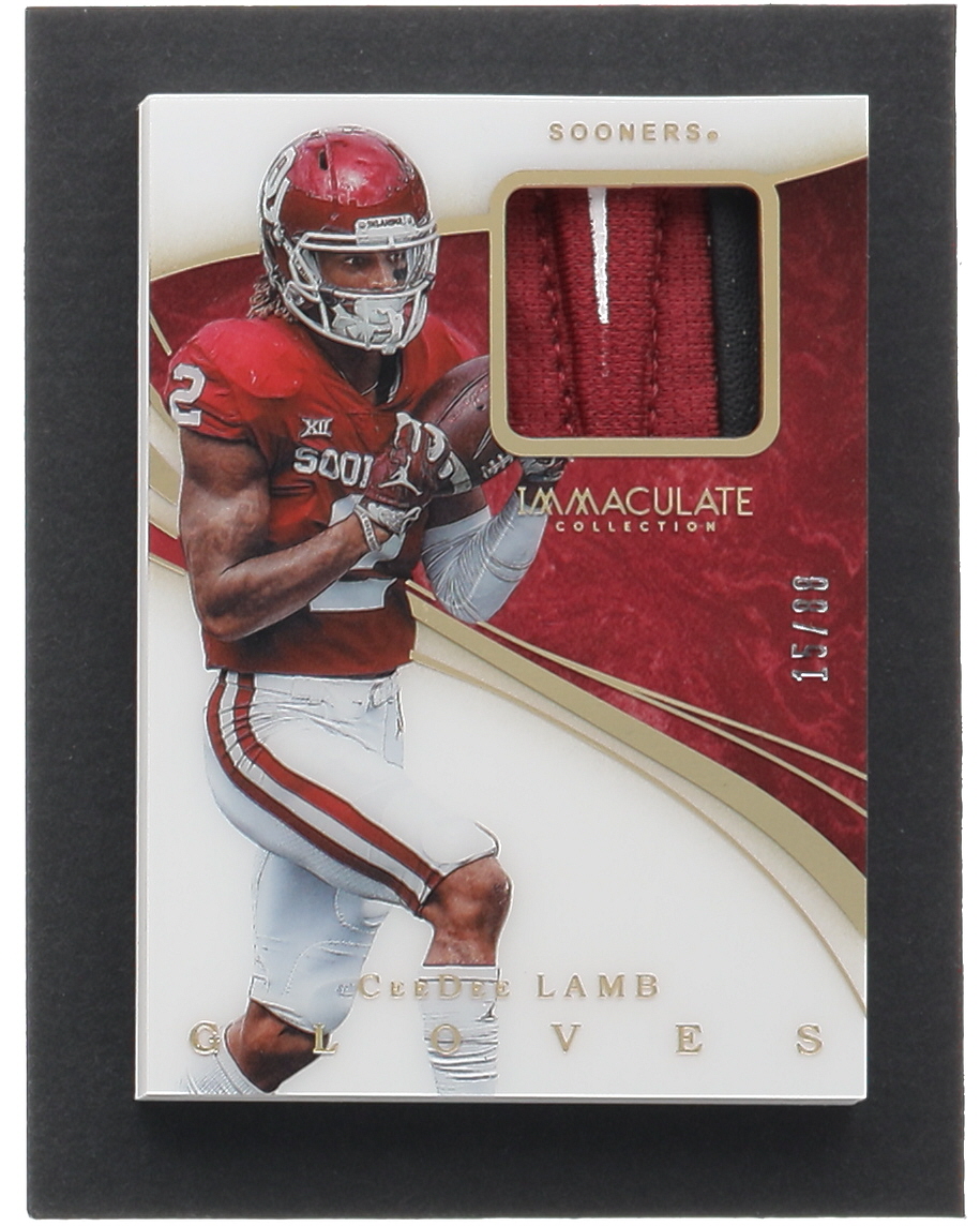 CeeDee Lamb 2020 Immaculate Collection Collegiate Immaculate Gloves #5 #15/88 RC at PristineAuction.com CeeDee Lamb 2020 Immaculate Collection Collegiate Immaculate Gloves #5 #15/88 RC at PristineAuction.com