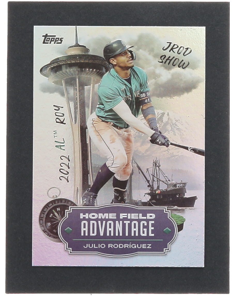 Julio Rodriguez 2023 Topps Home Field Advantage #HA11 at PristineAuction.com Julio Rodriguez 2023 Topps Home Field Advantage #HA11 at PristineAuction.com