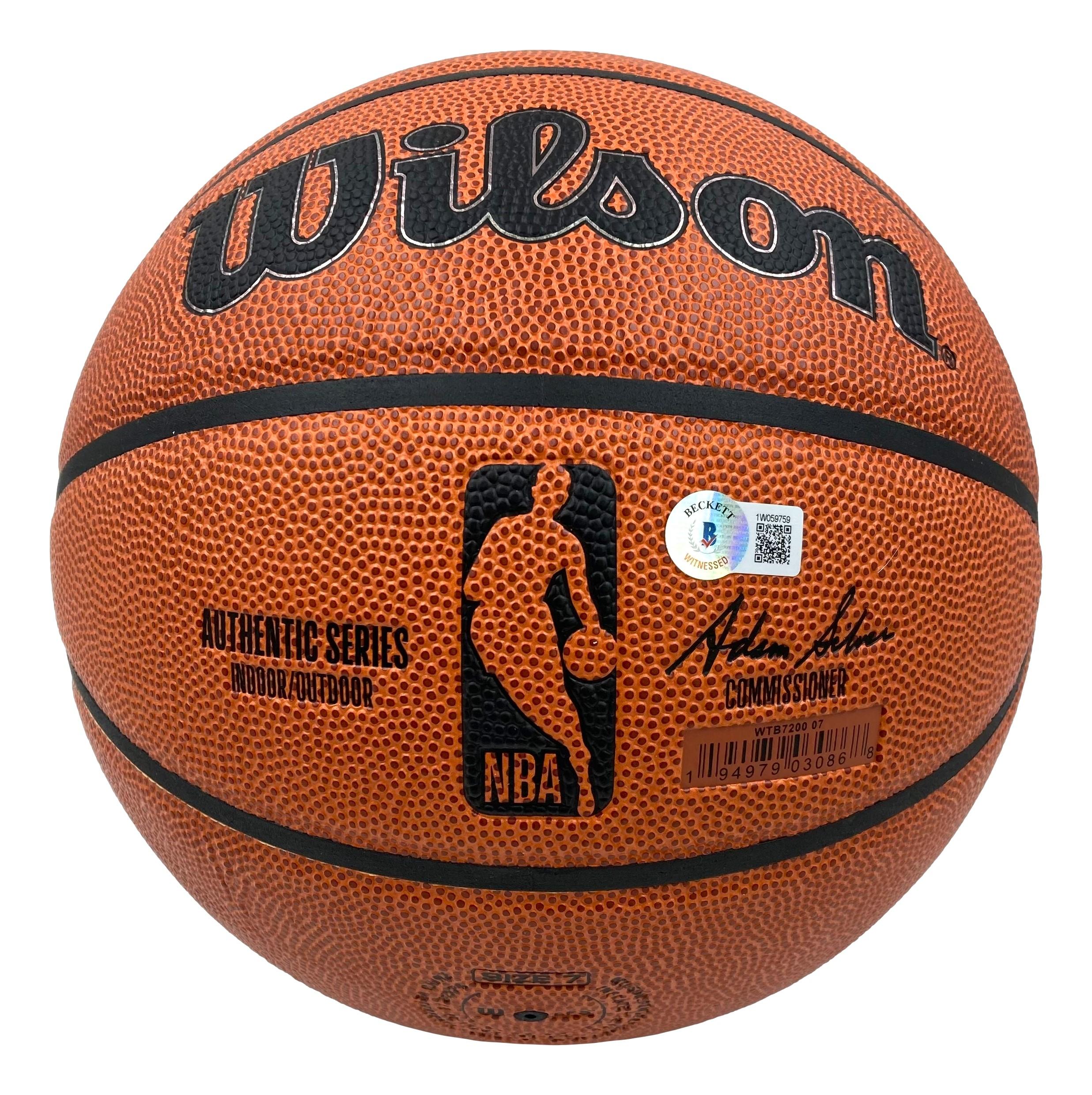 Ray Allen Signed NBA Basketball (Beckett) at PristineAuction.com Ray Allen Signed NBA Basketball (Beckett) at PristineAuction.com